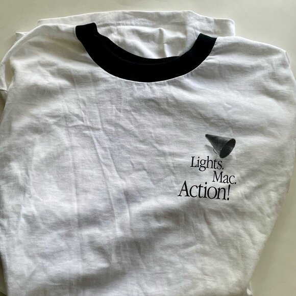 Vintage Apple Computer - Think Different Final Cut Pro T-Shirt Large - Picture 6 of 7